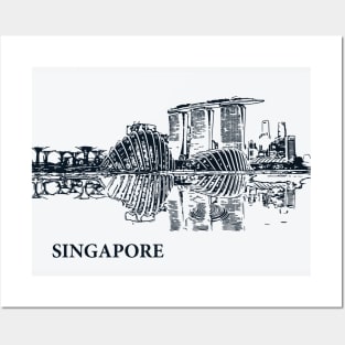 Singapore Posters and Art